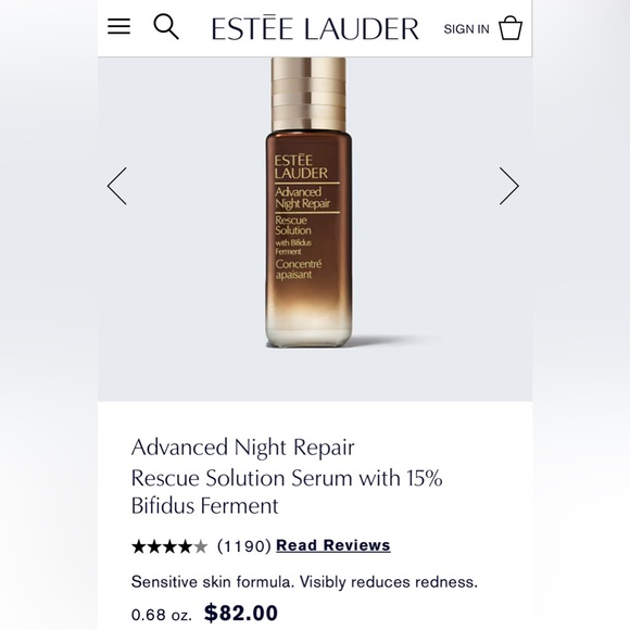 NIB Estée Lauder Advanced Night Repair Rescue Solution w/Bifidus Ferment + minis - Picture 5 of 7